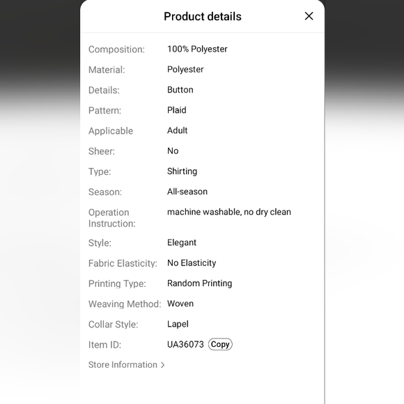 Women's Flannel Button Down Shirt Brown & Mint Green NWT - Picture 4 of 4